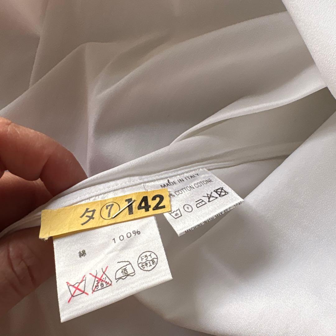 GUCCI グッチ ドレスシャツ ダブルカフス 白 38 15 - メルカリ