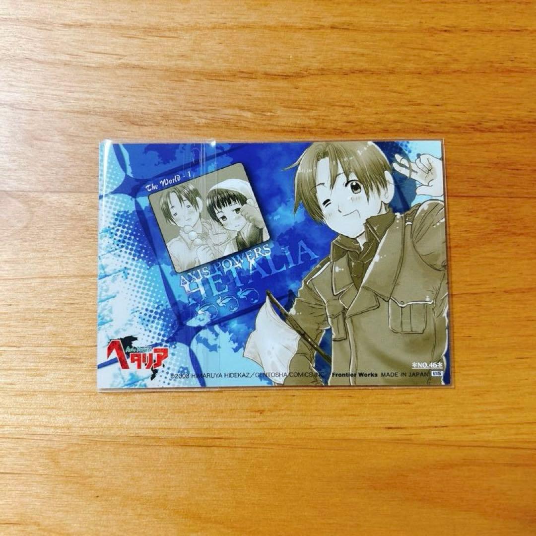 原作最初期絵《ヘタリア》イタリア＆日本 トレーディングカード - メルカリ