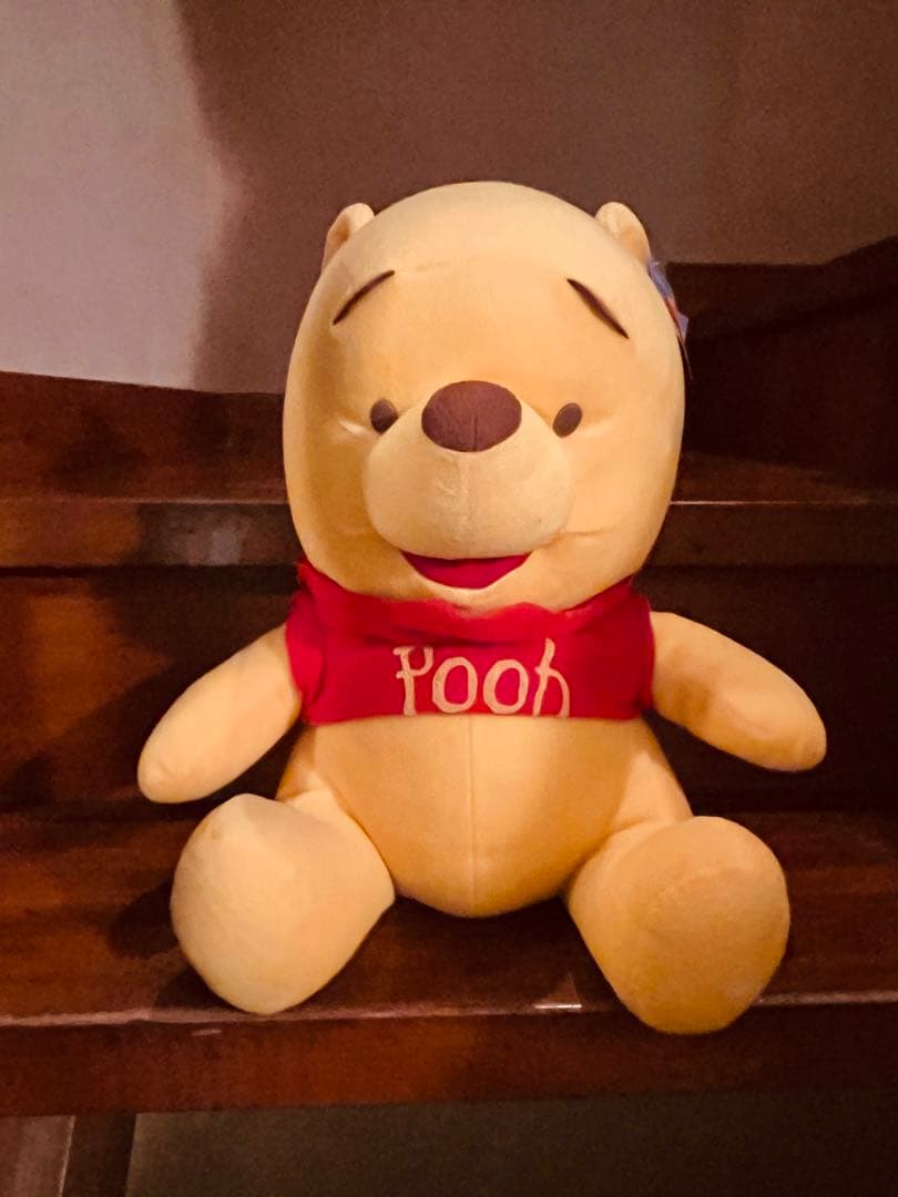 限定セール中！ クリスマスにオシャレなヴィンテージ！ レアなプーさんぬいぐるみ！