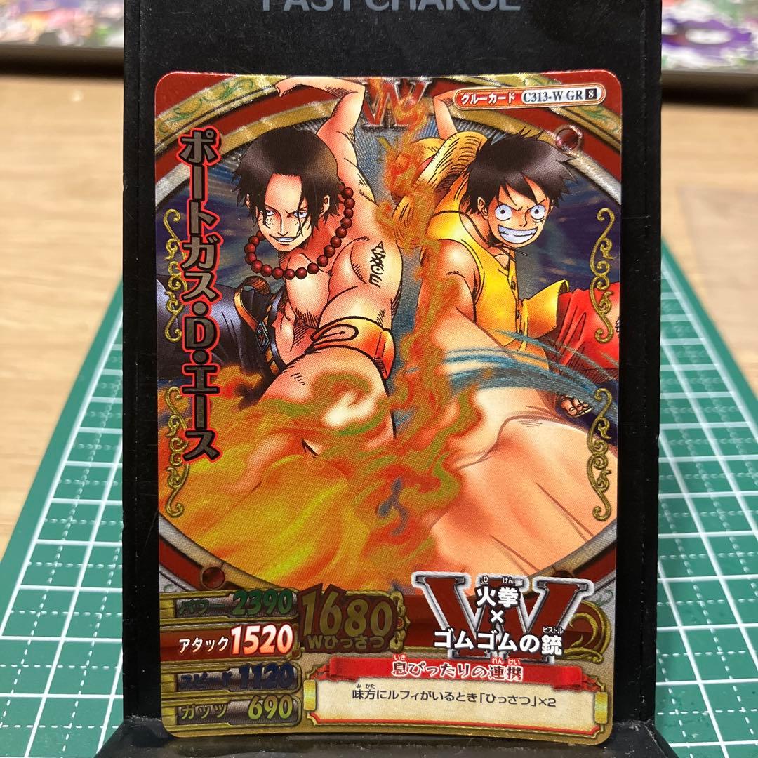 ワンピース ベリーマッチダブル エース & ルフィ - メルカリ