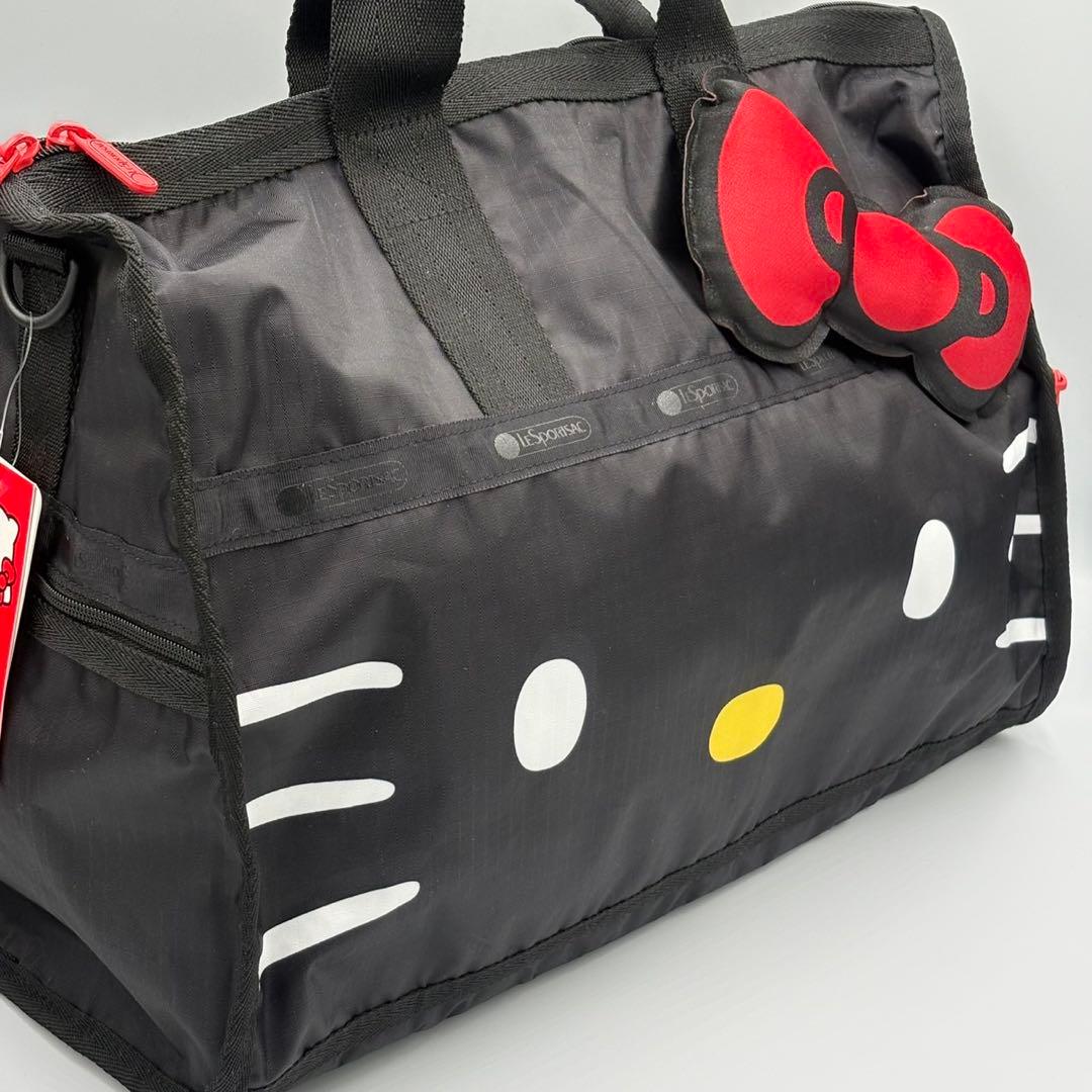 激レア！LeSportsac × ハローキティ コラボ ボストンバッグ レスポ × ハローキティ】懐かしさと可愛らしさに夢中！50周年の特別な