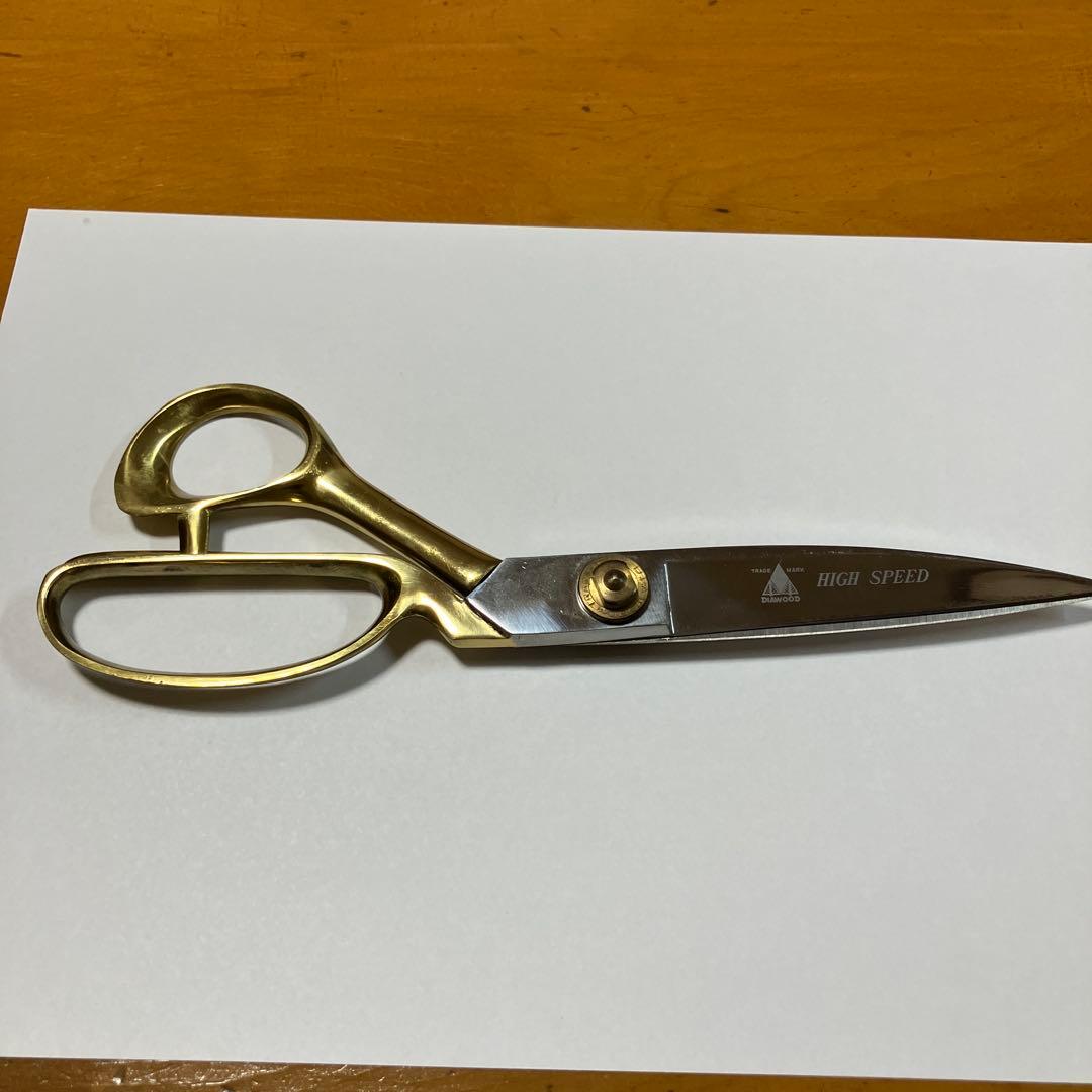 HIGH SPEED ステンレスはさみ 金色