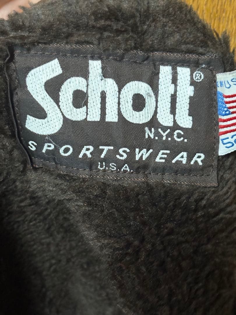 希少】80sUSA製Schott a2 フライトジャケット サイズ52 - メルカリ