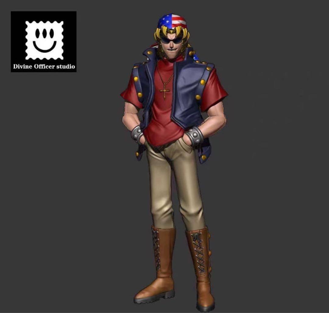 遊戯王 キース・ハワード ガレージキット ガレキ スタチュー①