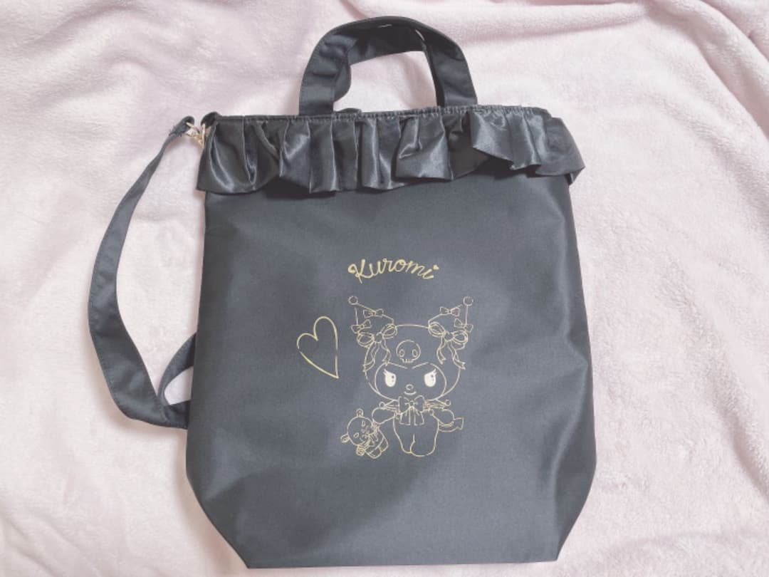 サンリオ クロミ 当たりくじ フリル付きトートバッグ - メルカリ