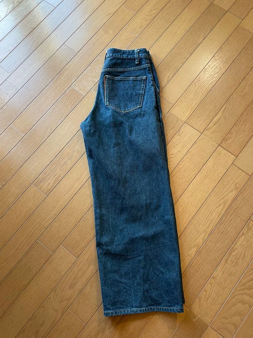 【美品】パラスパレス 13.5oz ストレッチデニム ワイドパンツ