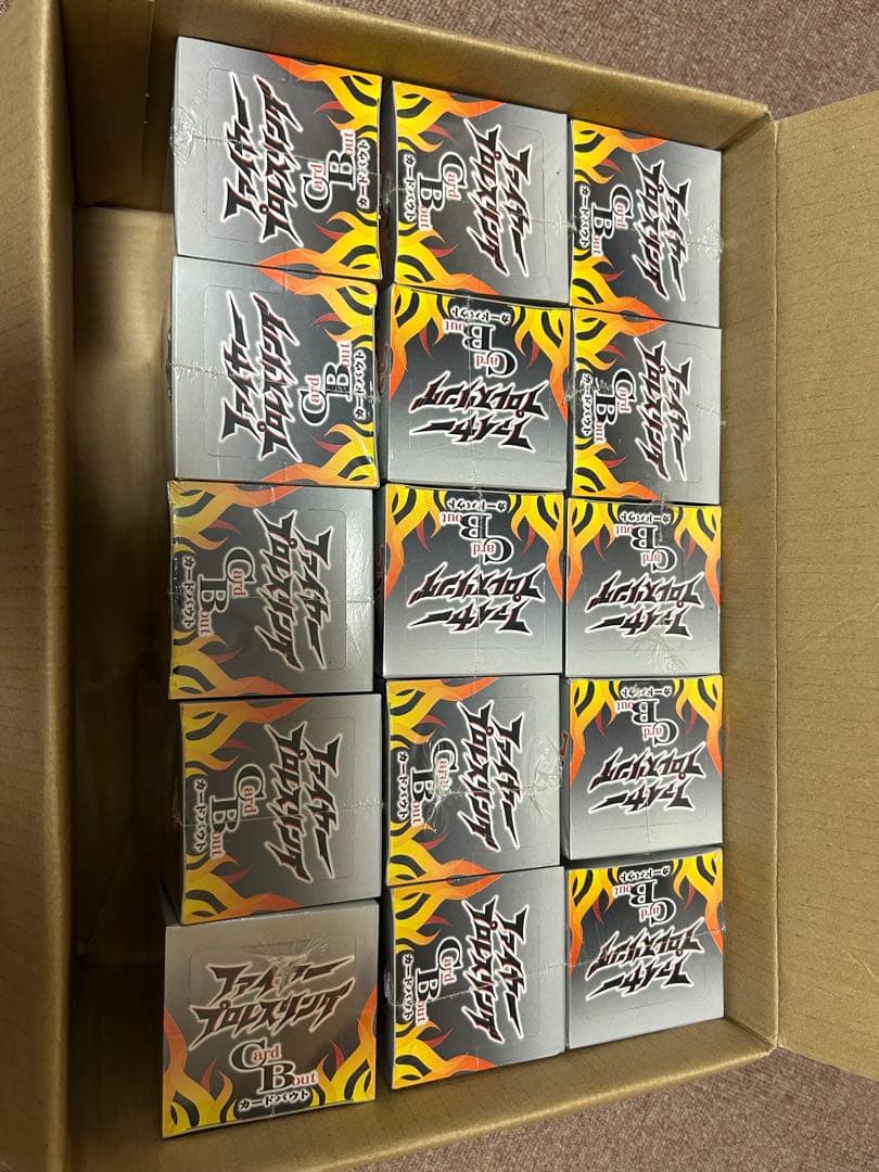 ファイヤープロレスリング　カードバウト　15箱セット