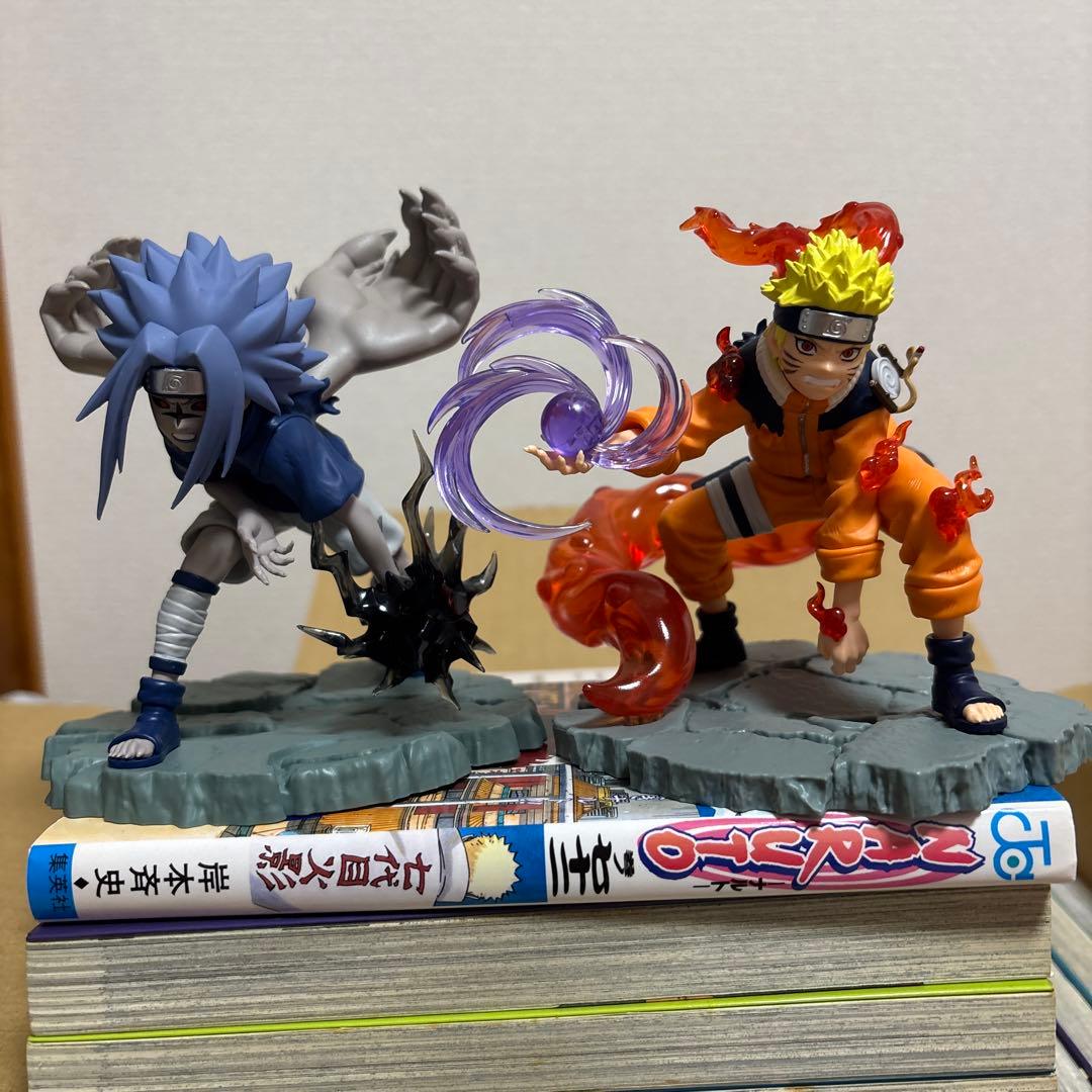 NARUTO Memorable Saga ナルト サスケ 終末の谷 フィギュア - メルカリ