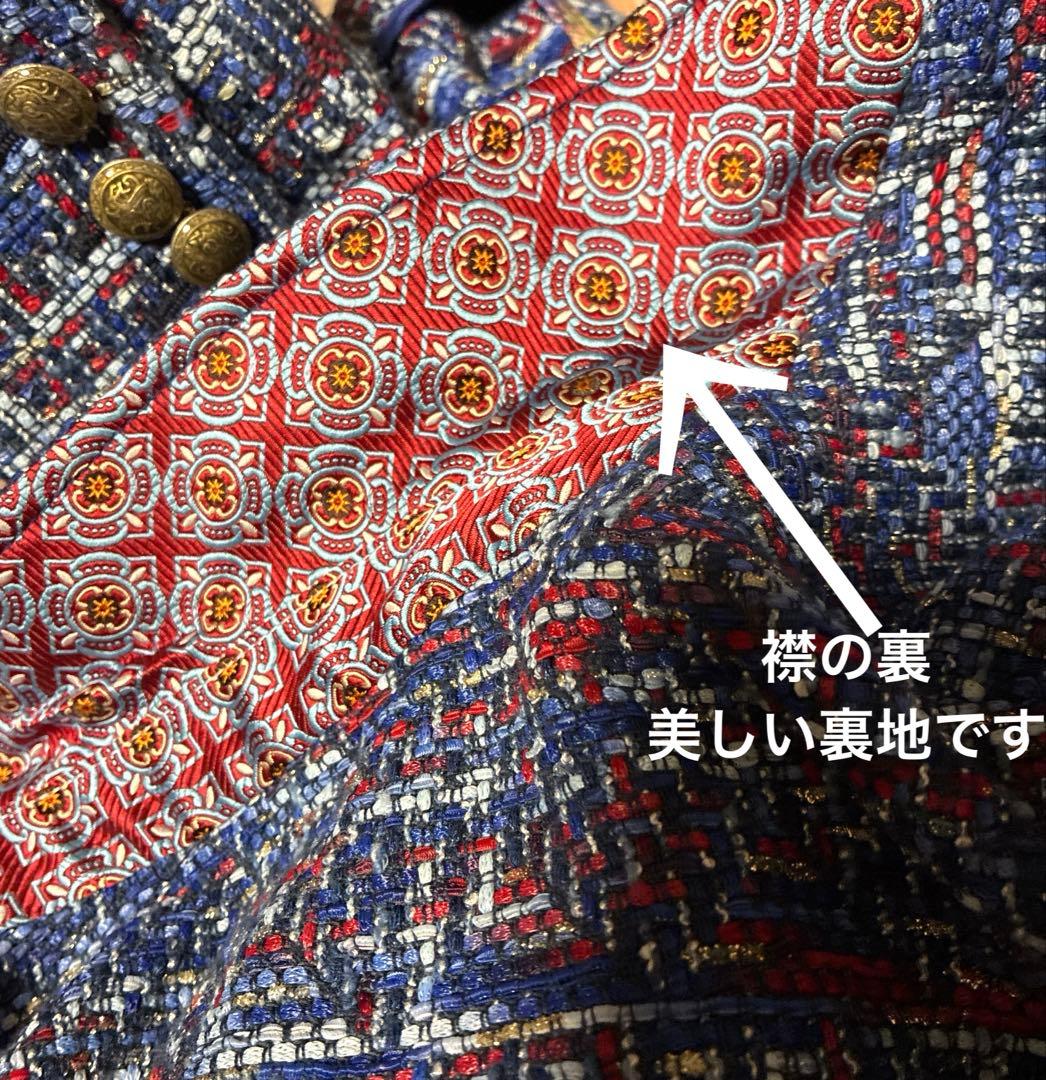 ETRO エトロ レディース ツイード ジャケット 40 イタリア製