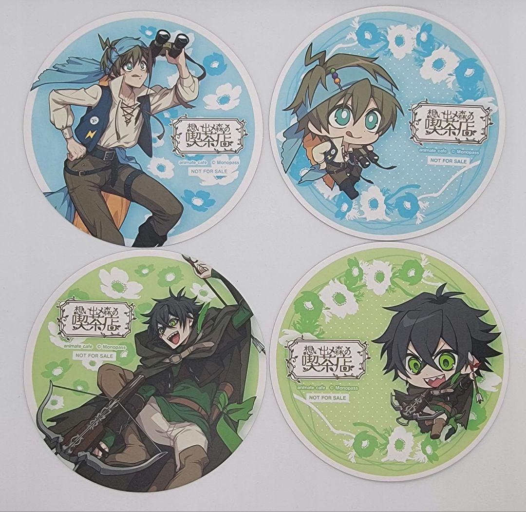 モノパス 想い出メ森の喫茶店 コースター全種セット - メルカリ