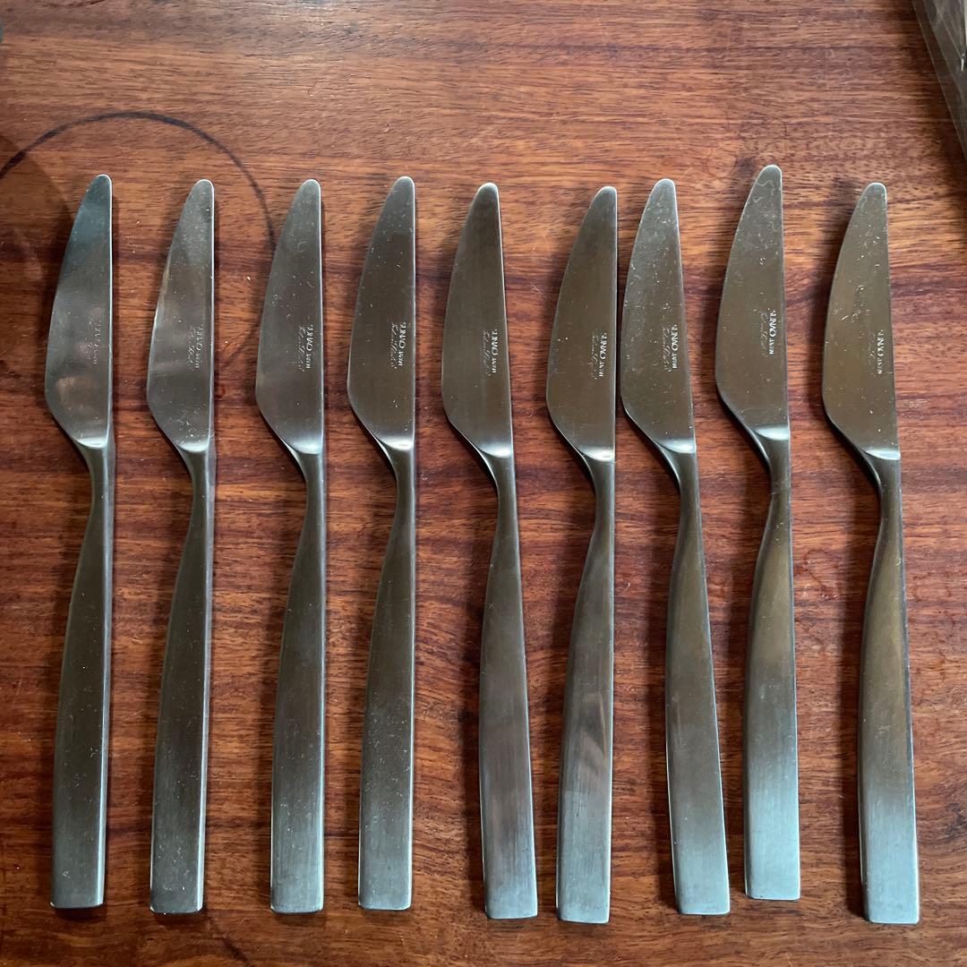 SUNAO テーブルナイフ 9本　バラ売OK