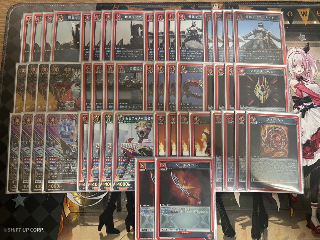 ユニオンアリーナ　仮面ライダー龍騎デッキ　パラレル8枚付き ユニオンアリーナ】仮面ライダー龍騎のデッキ解説｜385