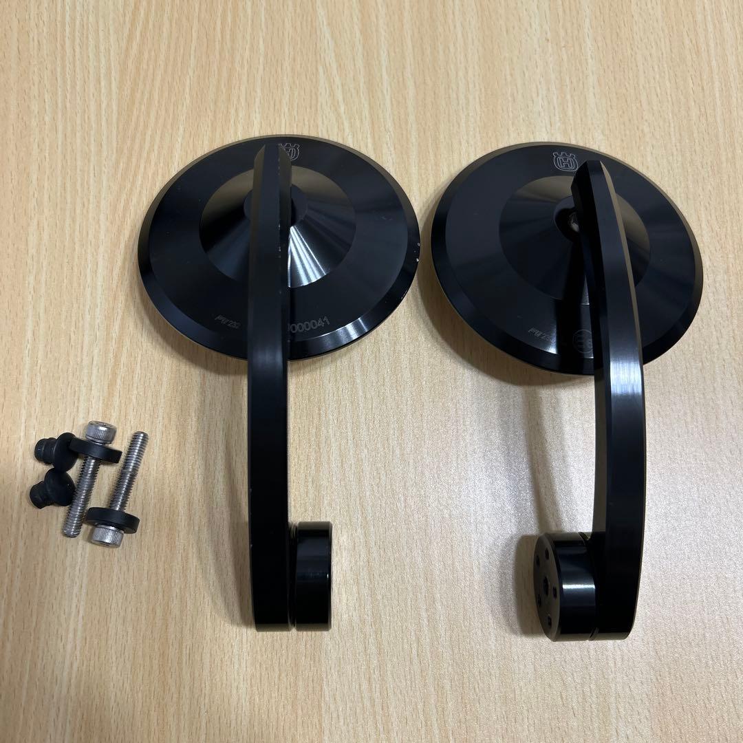 【秋風】ハスクバーナ スヴァルトピレン 純正 バーエンドミラー バーエンドミラー 片側 000041 ハスクバーナ 純正 中古 オプション ス