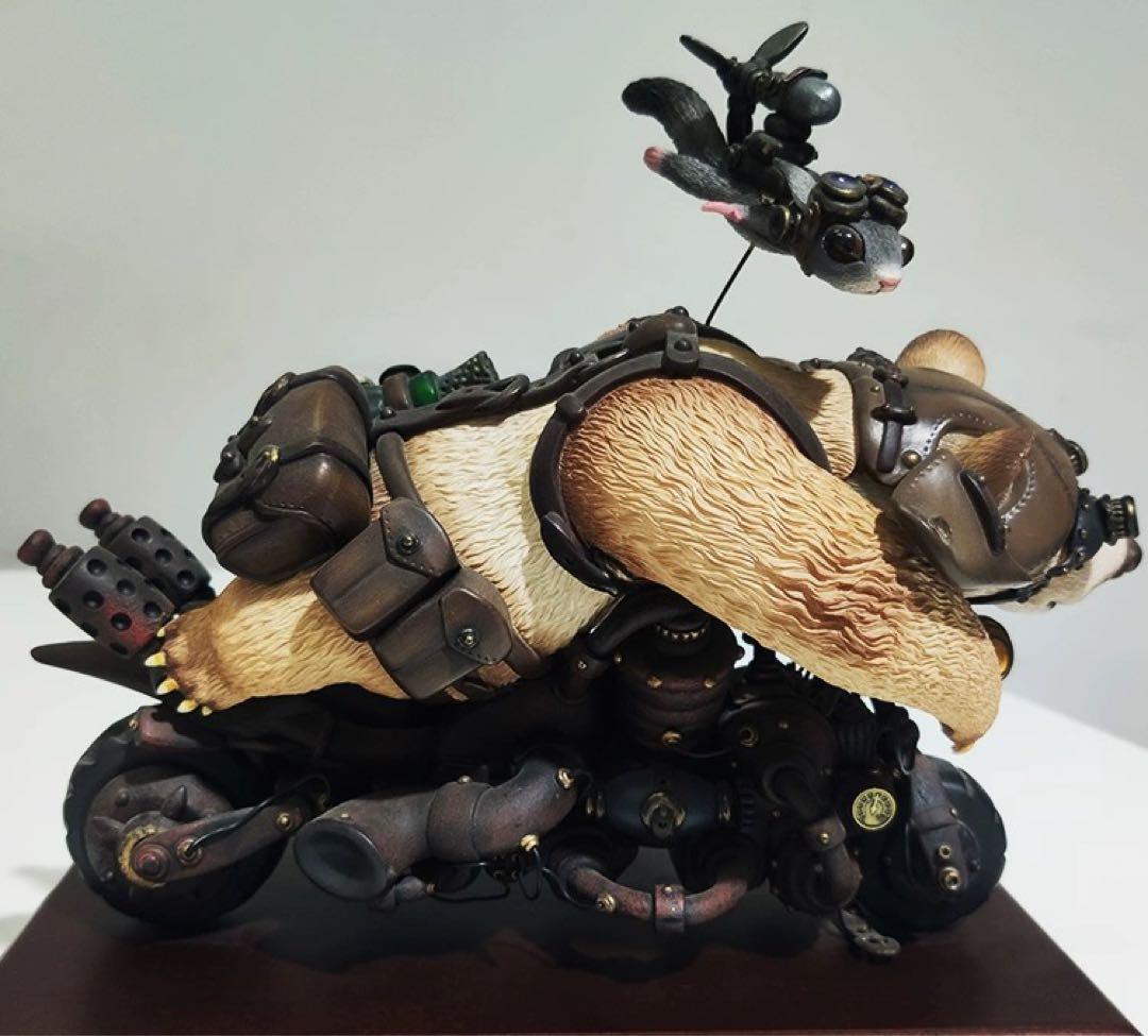 デザイナーズトイ 鎌田光司 パンダの機関車 トレトイフィギュア