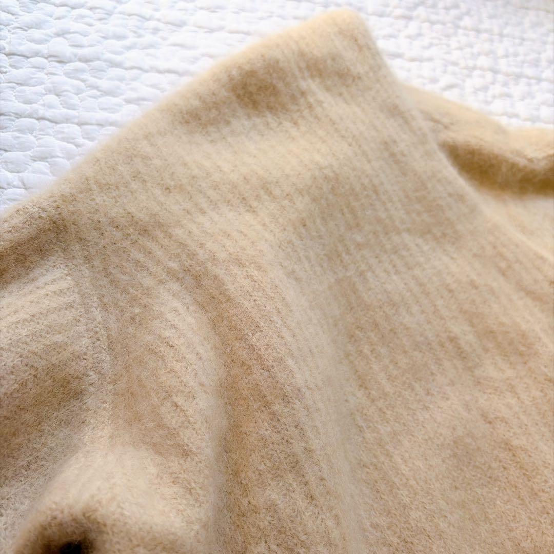 ガリャルダガランテ ラクーン100% ファーニット Vネック ゆったり