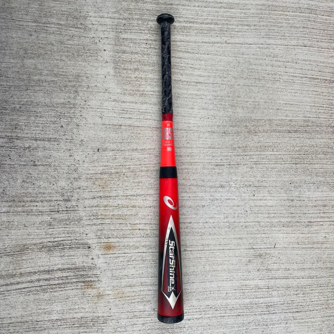 アシックス少年用バットStarshine 2.0 軟式バット 赤/黒