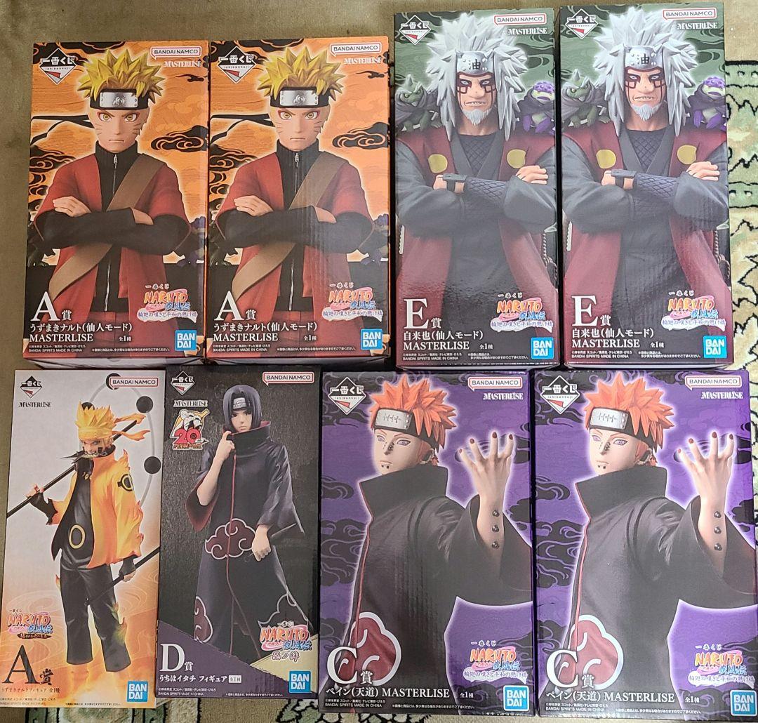 未開封、即日発送】一番くじNARUTO-ナルト- 疾風伝フィギュアまとめ