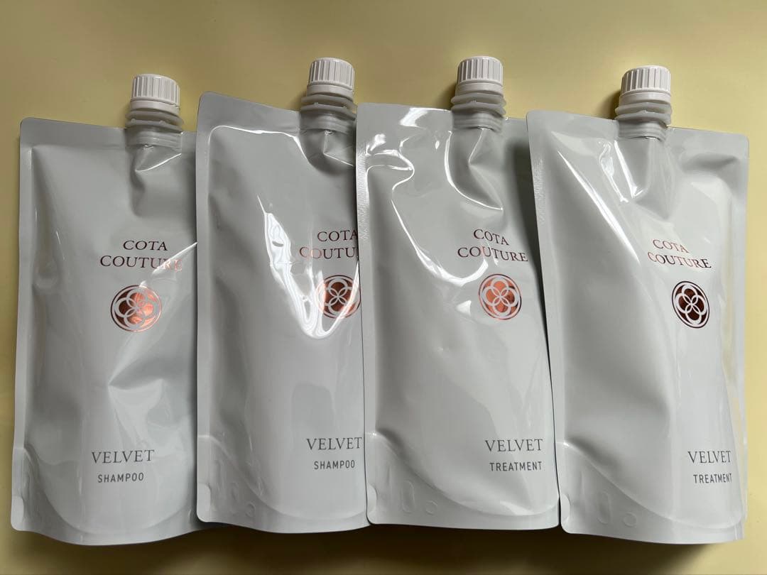 【COTA】（ベルベット）クチュールシャンプー&トリートメント詰替2セット