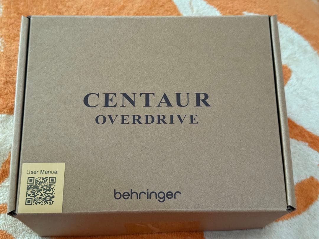 旧デザイン 新品 Behringer CENTAUROVERDRIVE ゴールド - メルカリ