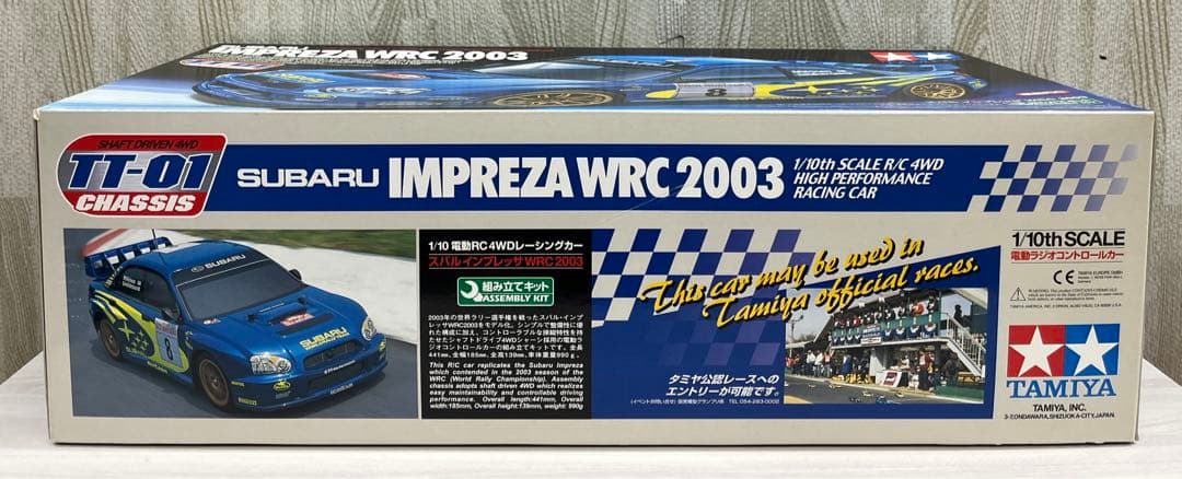 TAMIYA SUBARU IMPREZA WRC 2003 1/10 - メルカリ