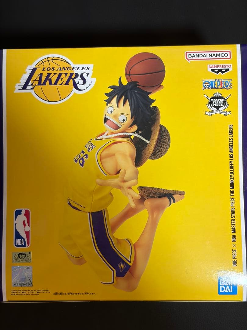 ルフィ レイカーズエディション フィギュア ONE PIECE LAKERS