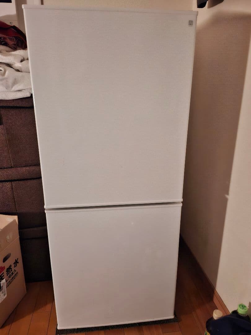 2ドア冷蔵庫 NTR-106WH 106L　送料込　16or17日で終了予定 106L 2ドア冷蔵庫 Nグラシア WH(リサイクル回収なし) | ニトリネット