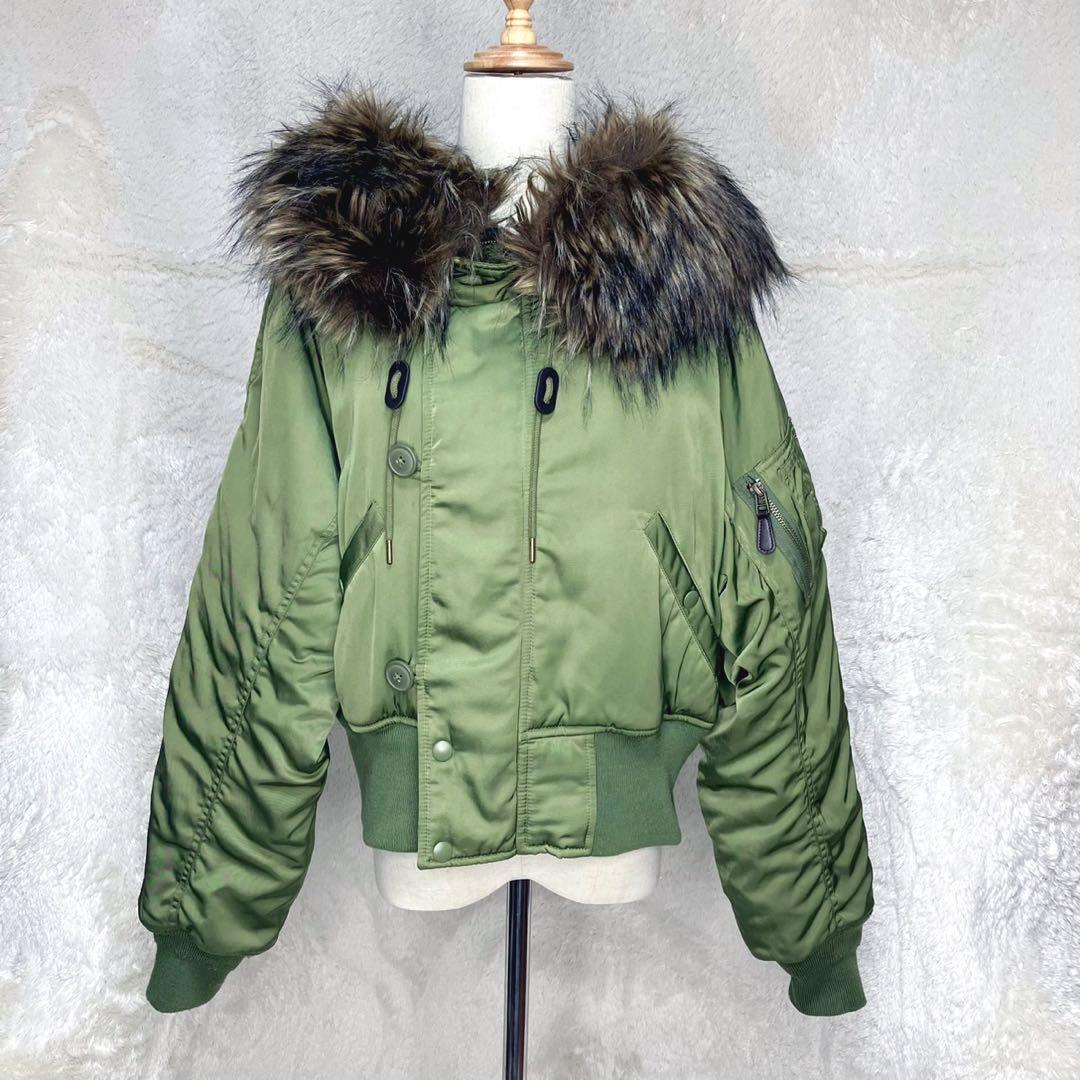 アズールバイマウジー N-2B フライトジャケット Y2K 短丈 00s M