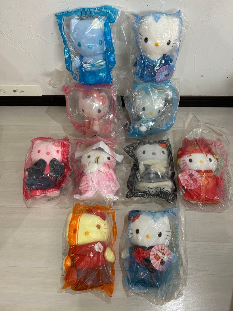未開封品 ハローキティ キティちゃん ぬいぐるみ マクドナルド