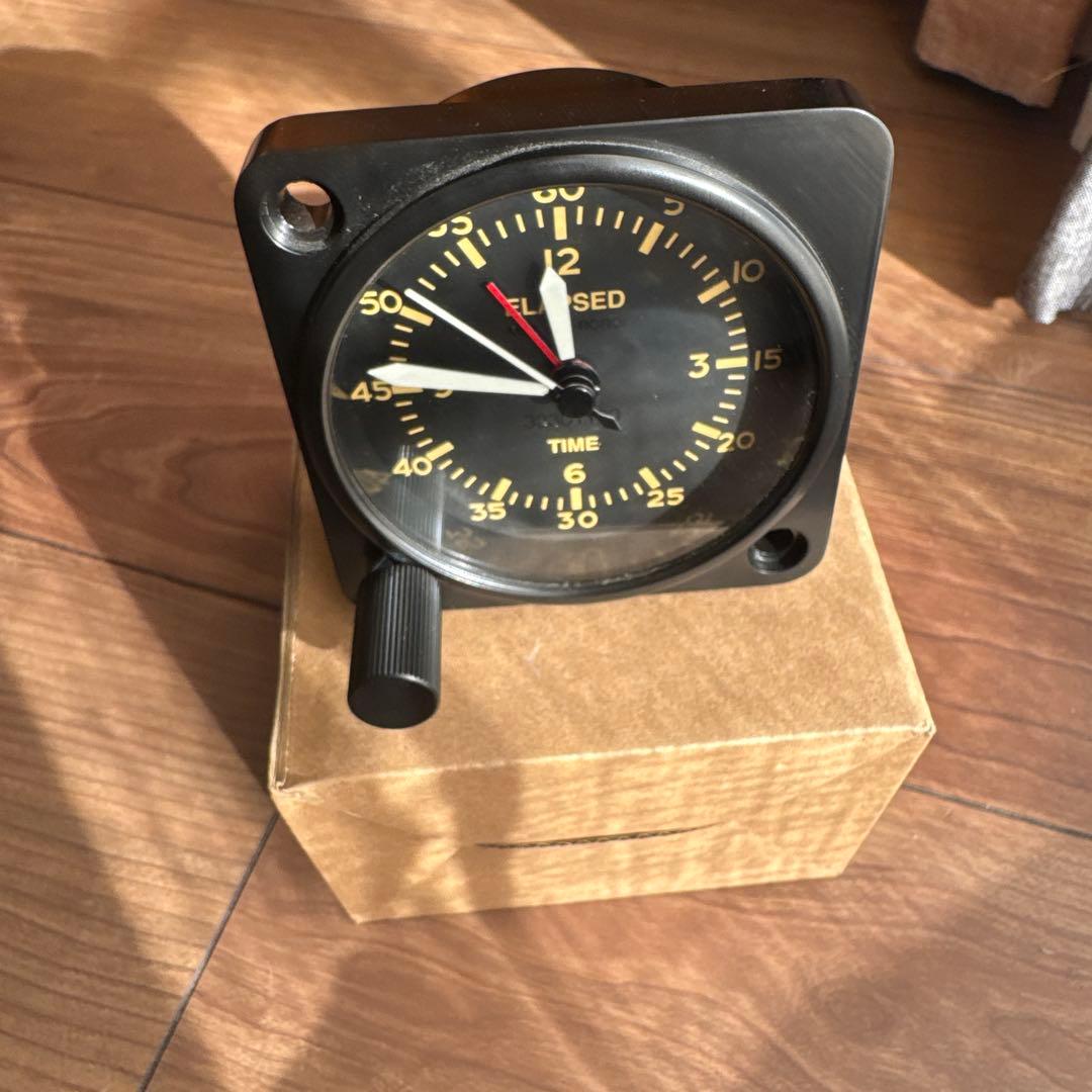 コックピットクロック 世田谷ベース 置時計 タイマー機能付き ELAPSED 2026年最新】コックピットクロックの人気アイテム - メルカリ
