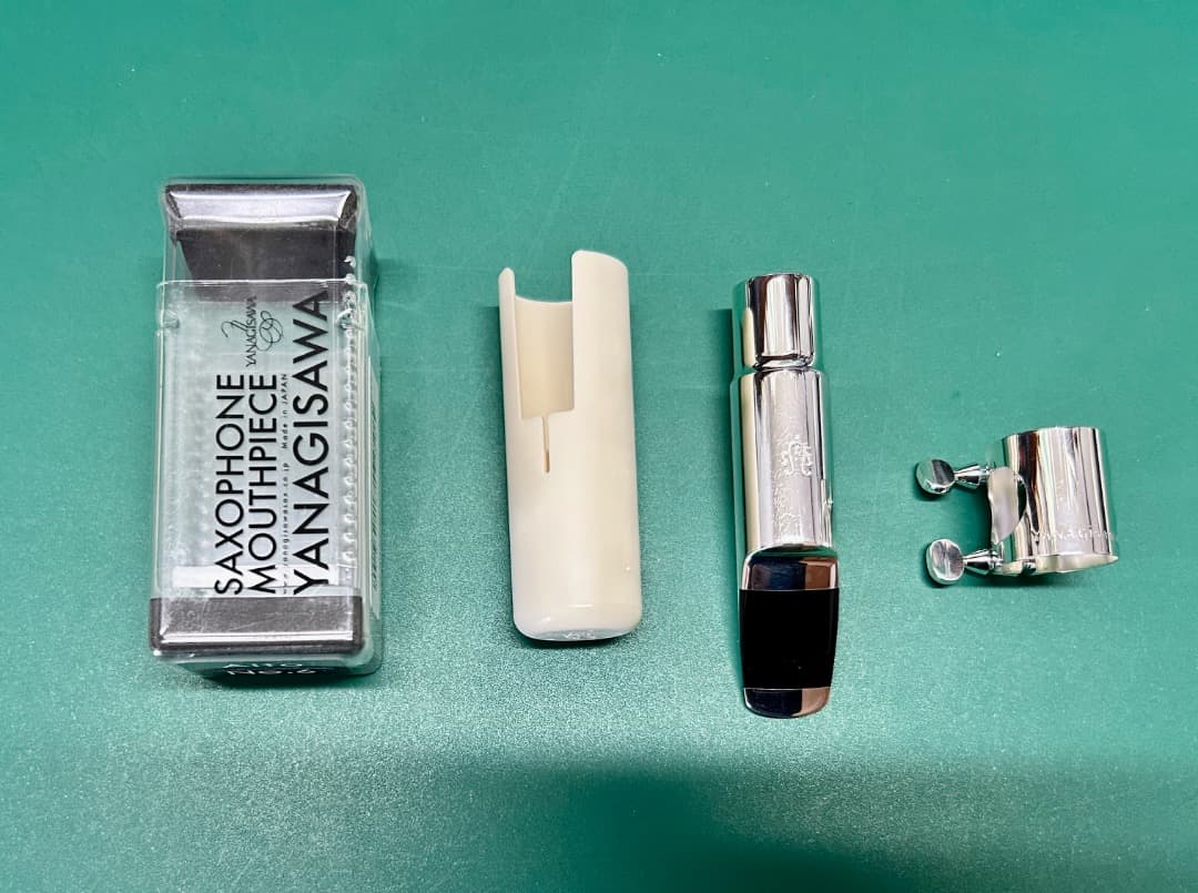 ヤナギサワ メタルマウスピース#6 アルトサックス用+付属リガチャー