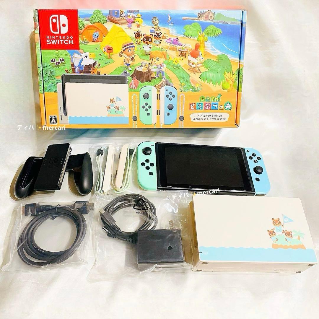 Nintendo Switch あつまれどうぶつの森セット　付属品一式　任天堂