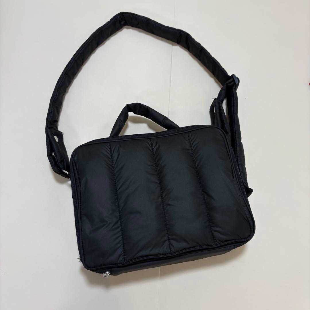 Calin カラン マザーズバッグ 黒 ブラック キルティング