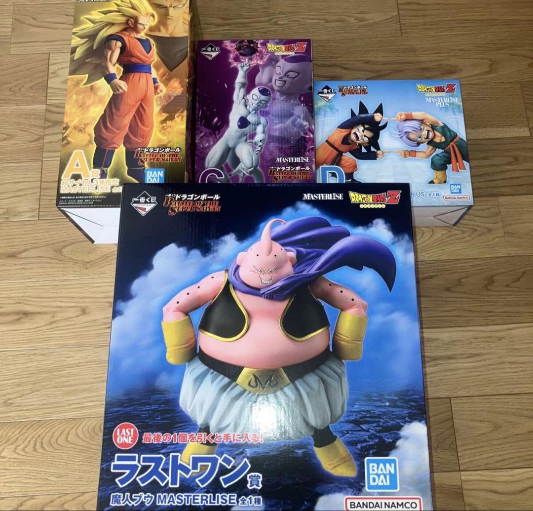 ドラゴンボール　一番くじ　フィギュアセット