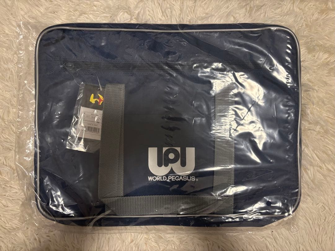 新品未開封　ワッペ　ワールドペガサス 旧　正規品　スクバ　紺　ネイビー