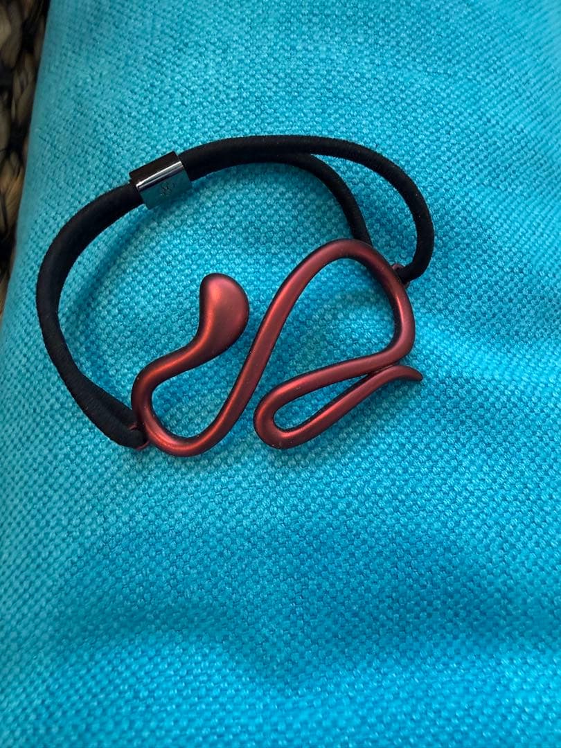 コレットマルーフ・レッド・ヘアゴム