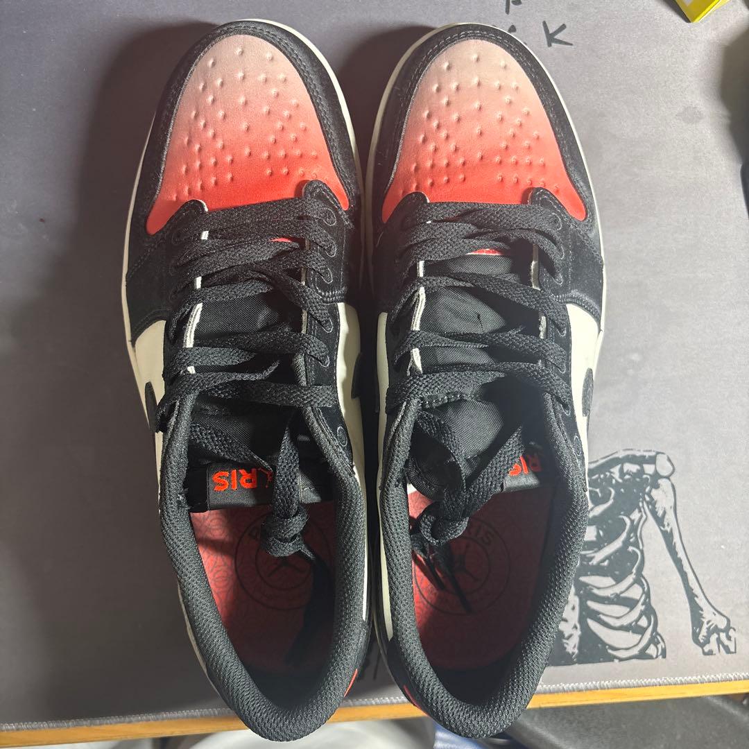 靴 Nike Air Jordan 1 Retro Low OG PSG PSG Air Jordan 1 Low - Sail