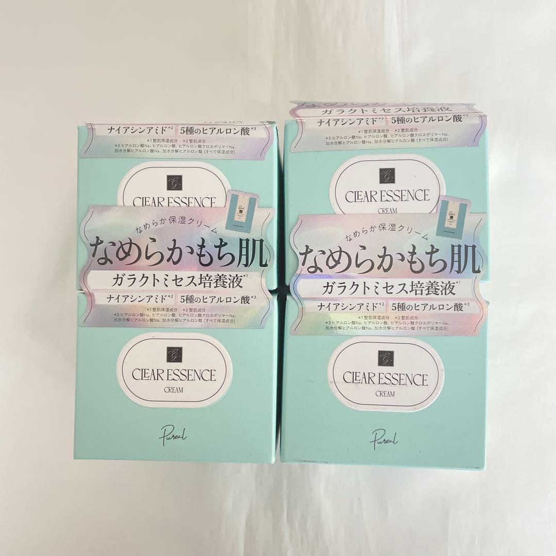 ピュレア　クリアエッセンス　クリーム　保湿クリーム　80g×4点セット