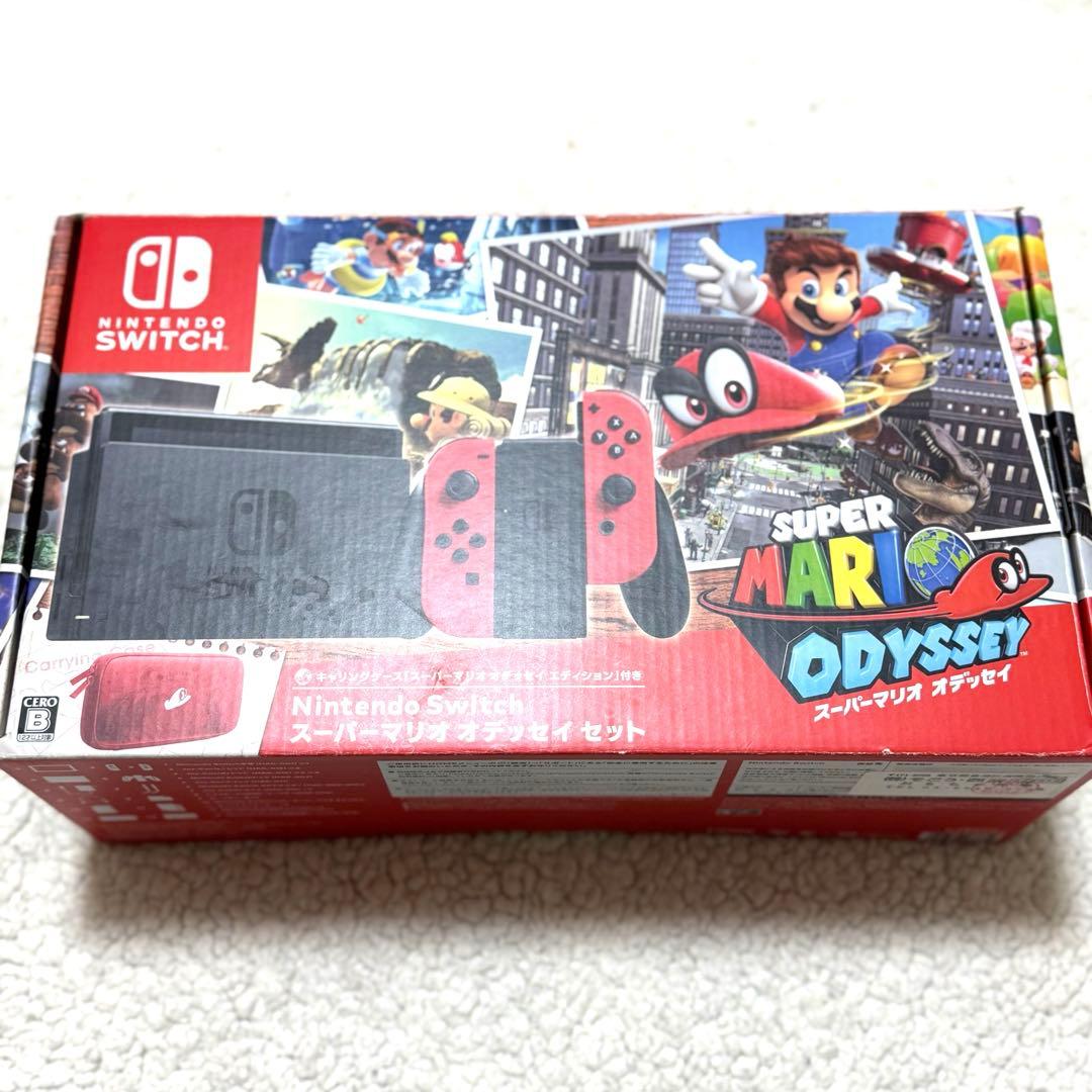 【ジャンク】Nintendo Switch マリオオデッセイセット ソフト無し