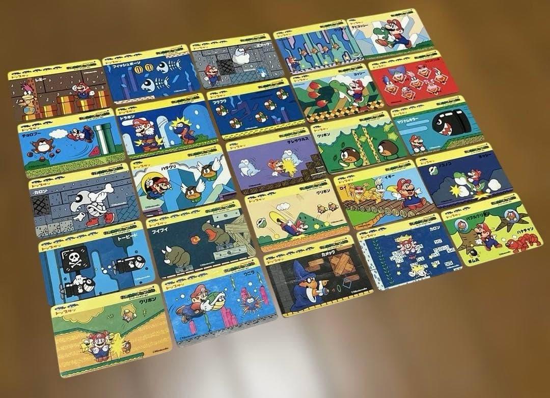 【希少】スーパーマリオ トレーディングカード 25枚セット