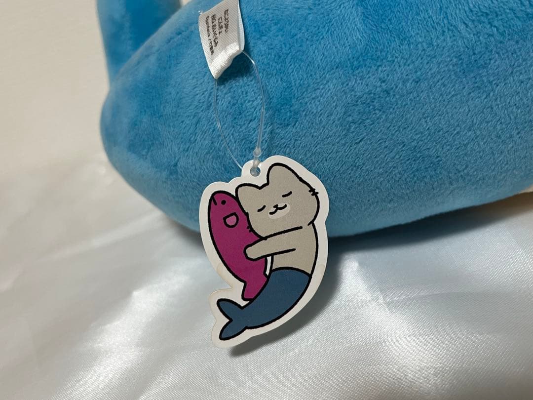 タグ付き】ねこようかい にんぎょ 人魚 BIG ぬいぐるみ パフェちゃん