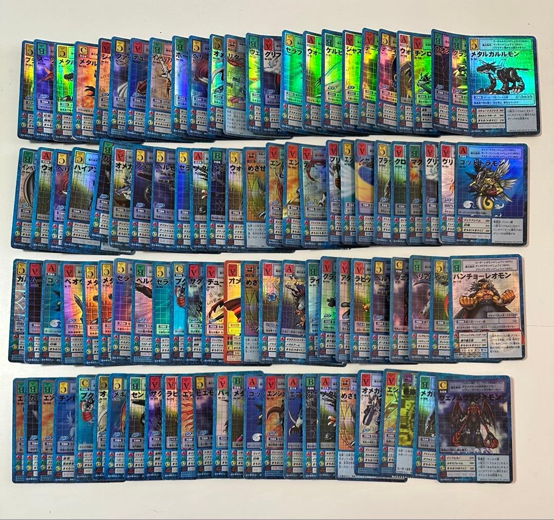 旧デジモンカード キラのみ 約100枚 旧デジモンカード 字レア まとめ売り 1枚の通販 1835112131
