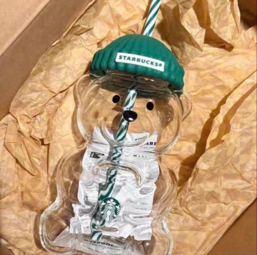 海外限定 スターバックス ベアリスタ グラス 2025 TOGOカップ 外箱なし