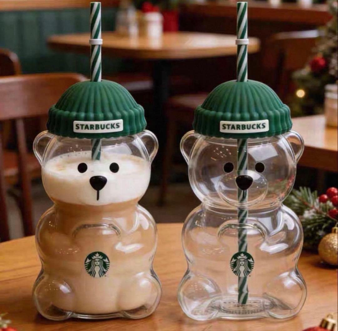 海外限定 スターバックス ベアリスタ グラス 2025 TOGOカップ 外箱なし