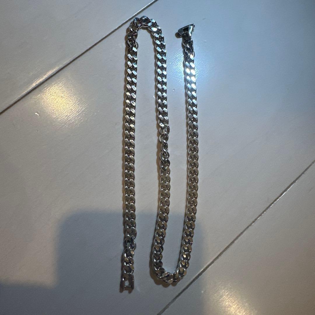 SV925 喜平チェーン 50cm 約64g シルバー925 ネックレス 中太