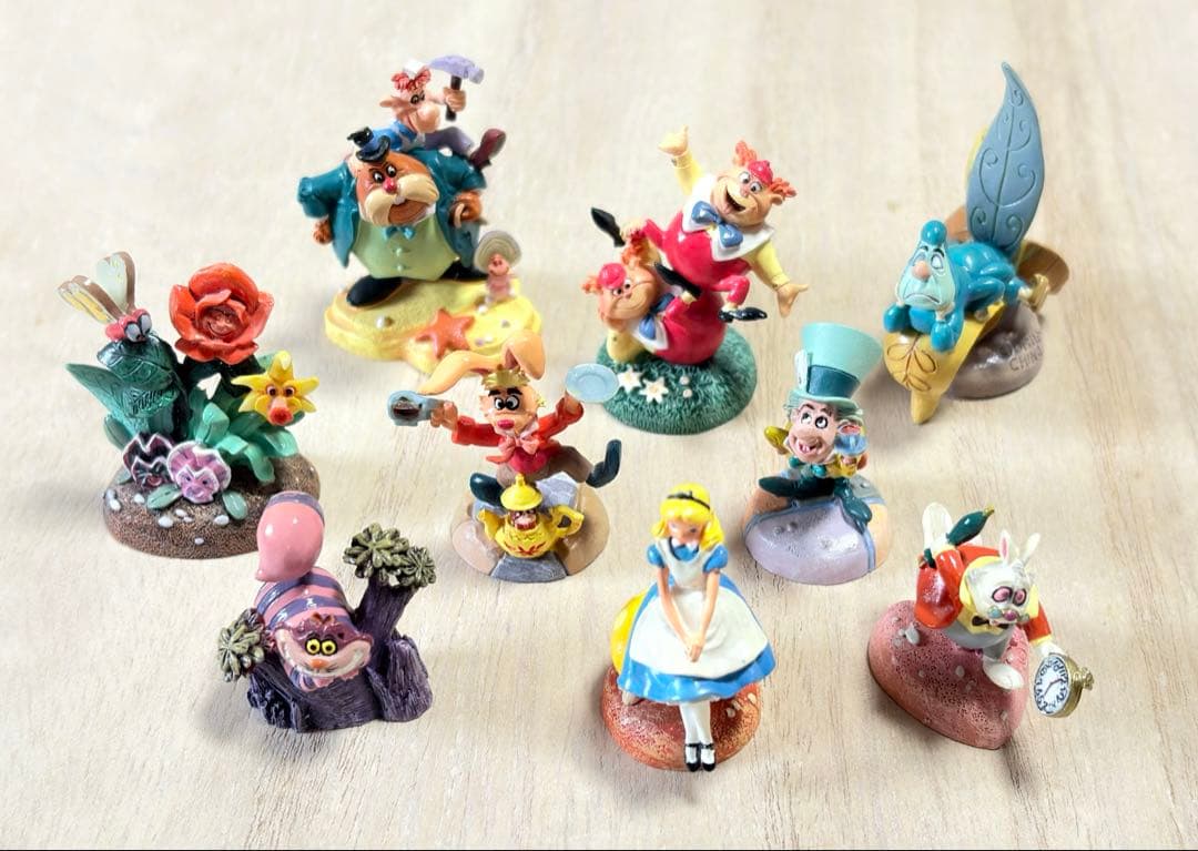美品 不思議の国のアリス タイニーキングダム 9個 セット