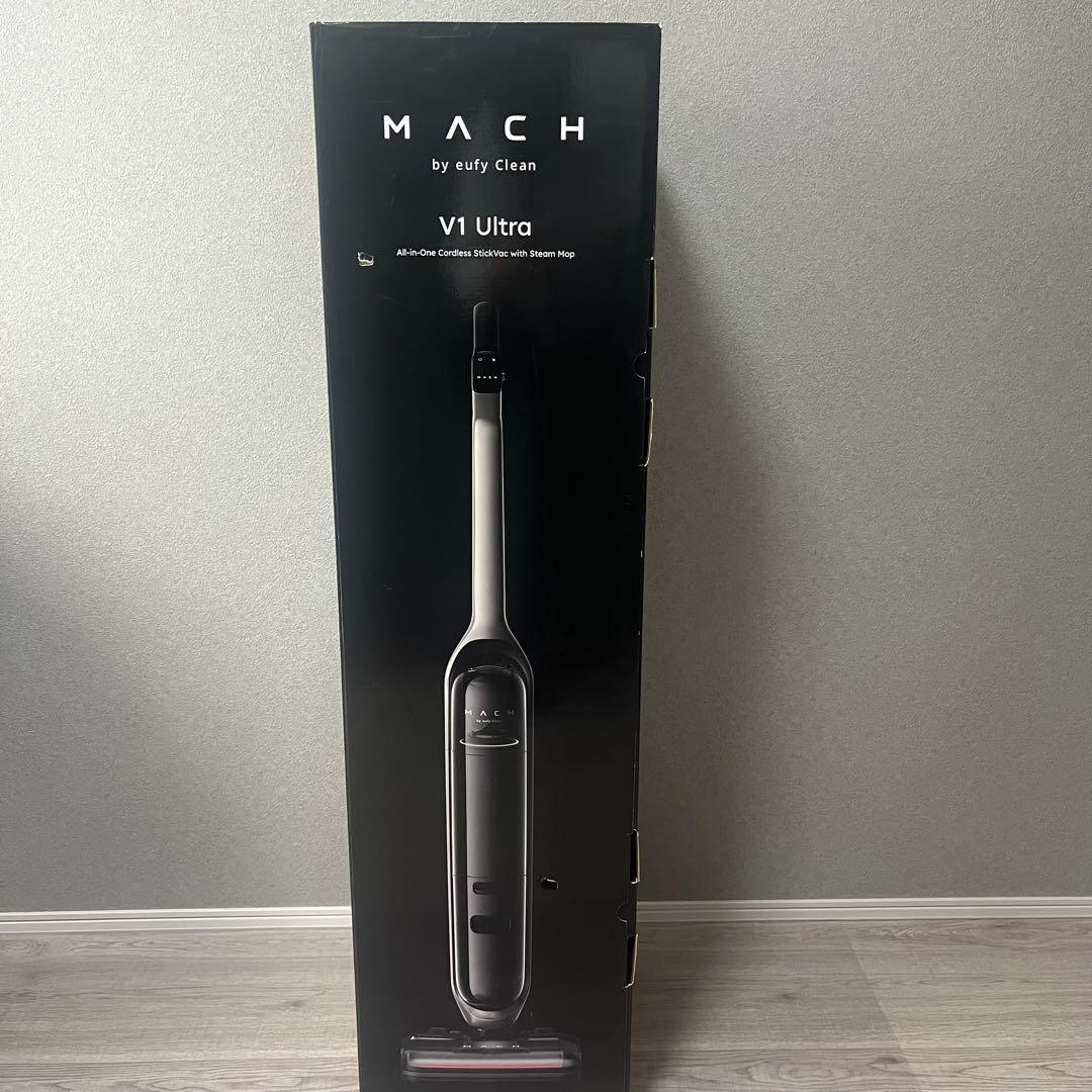 【極美品】MACH　V1 ultra スチーム水拭き掃除機　マッハ