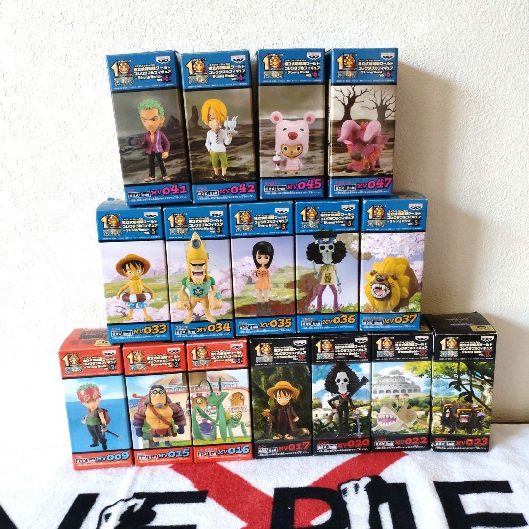ワンピース　ワーコレ　ストロングワールド　まとめ売り　16体 2026年最新】ワーコレ ストロングワールドの人気アイテム - メルカリ