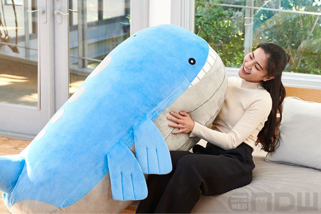 新品未開封 ポケモン ぬいぐるみ 1/10 ホエルオー ポケモンセンターオンラインで「ぬいぐるみ 1/10ホエルオー」の注文