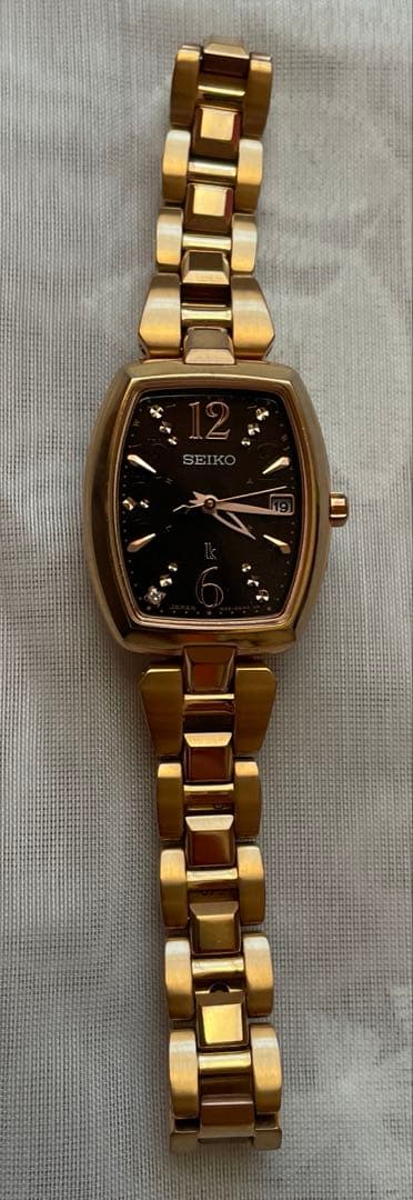 SEIKO ルキア　ソーラー電波時計