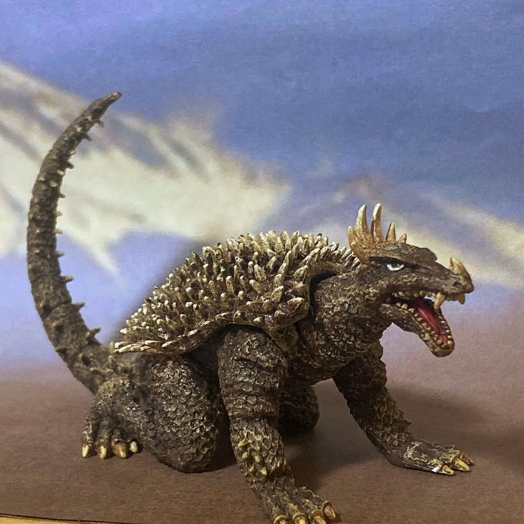 アンギラス　リペイント　HGシリーズゴジラ怪獣総進撃編2 ガシャポンバンダイ